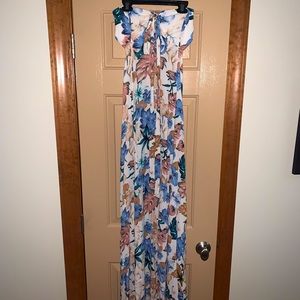 Summer Floral Maxi Dress